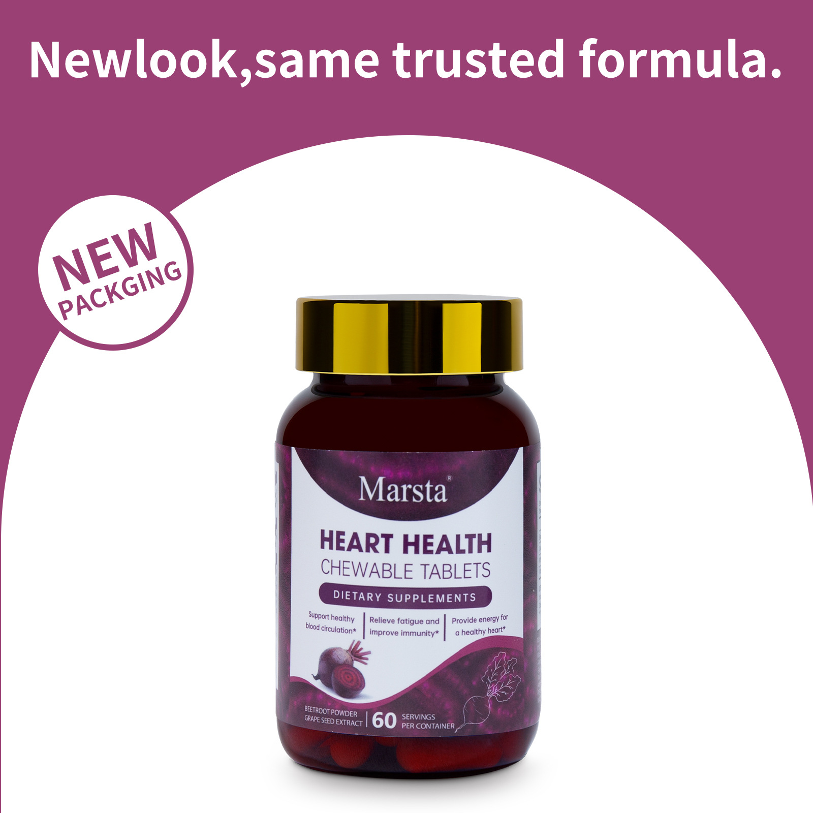 Heart Health Beetroot Chewing - Image 2